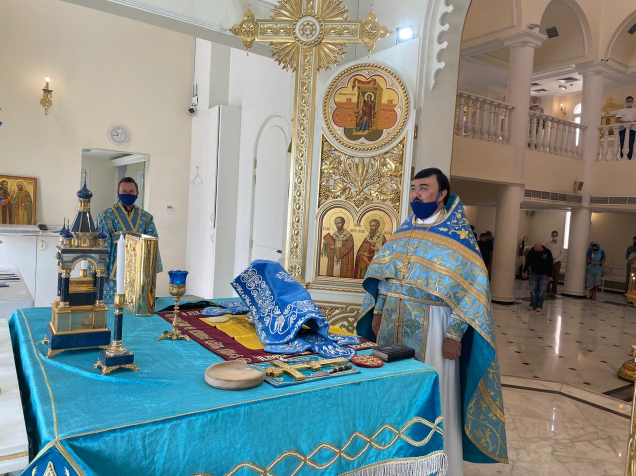 Предпразднство Успения Пресвятой Богородицы.