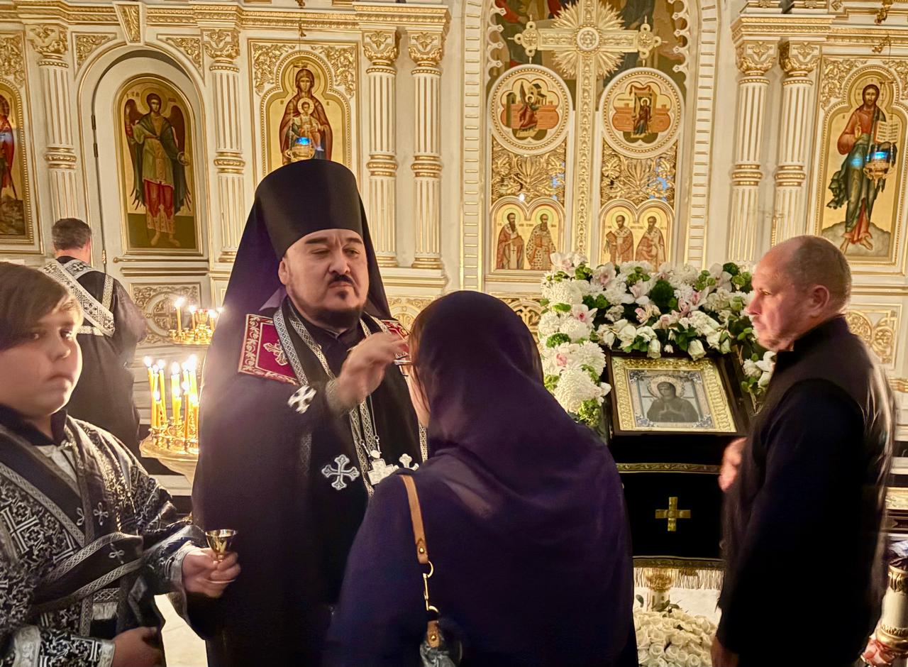 Чтение Великого покаянного канона преп. Андрея Критского в четверг первой седмицы Великого поста. 