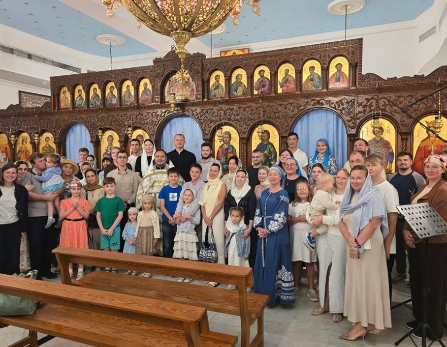В эмирате Абу-Даби в праздник Успения Пресвятой Богородицы прошло богослужение. 