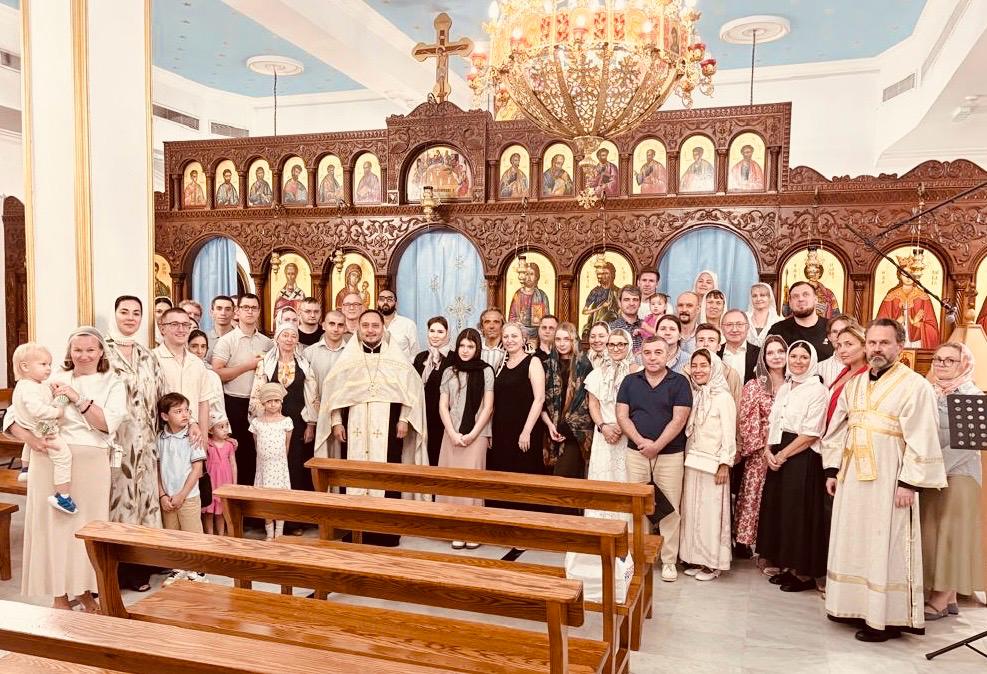 В праздник Преображения Господня в эмирате Абу-Даби прошло богослужение. 
